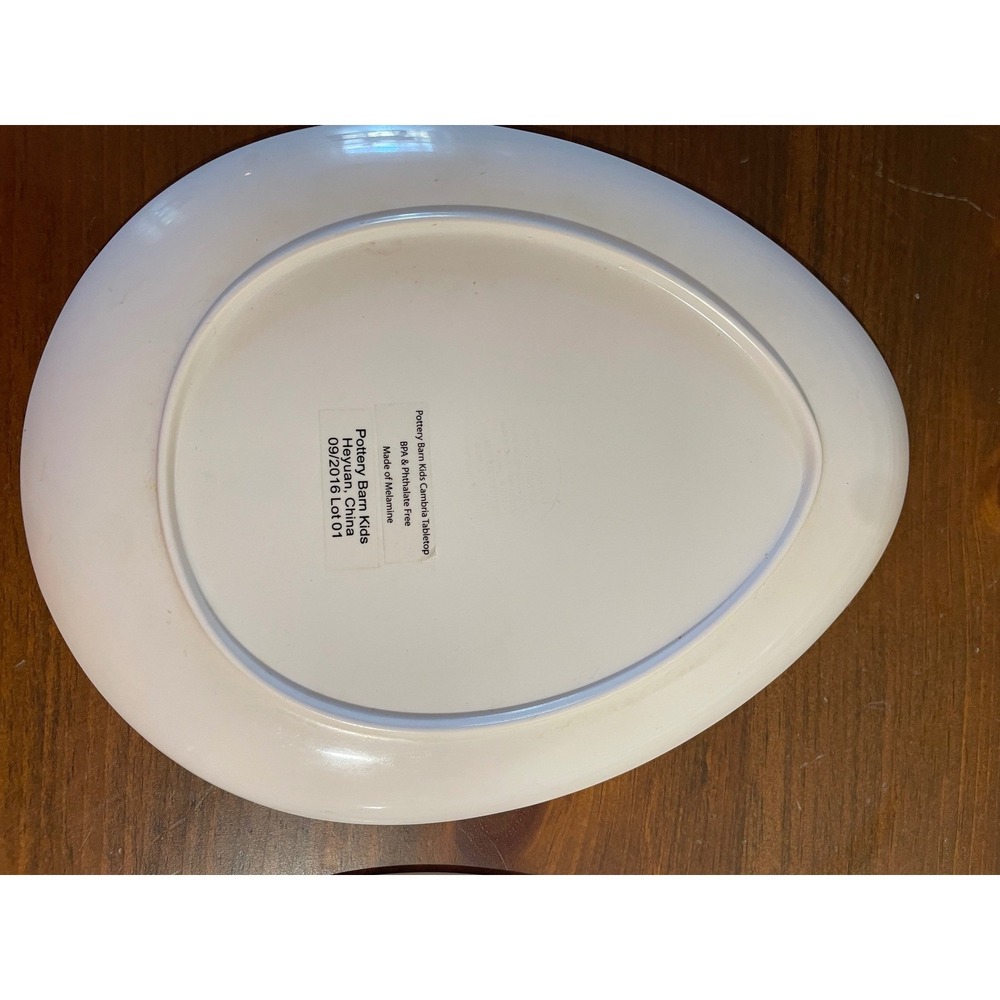 Pottery Barn Kids Peter Rabbit Melamine Egg Plates Set of 2 Easter Beatrix Potte - Picture 8 of 13